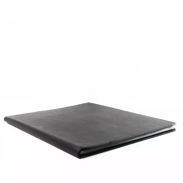 15"x12" Black Art Portfolio Slim Scrapbook Document Case