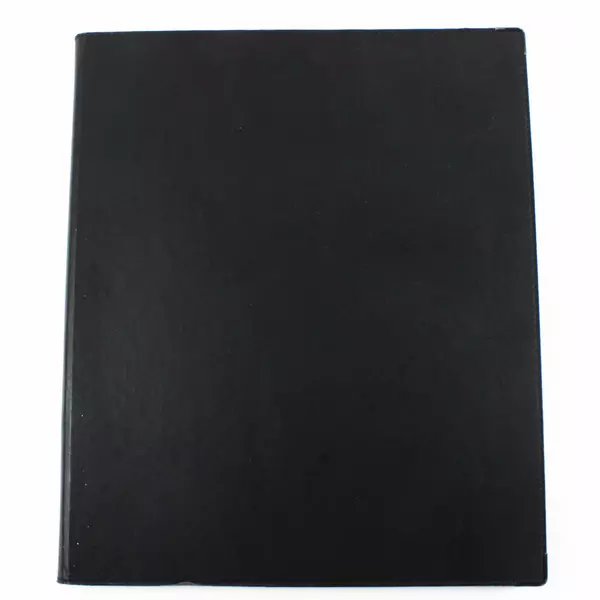 15"x12" Black Art Portfolio Slim Scrapbook Document Case