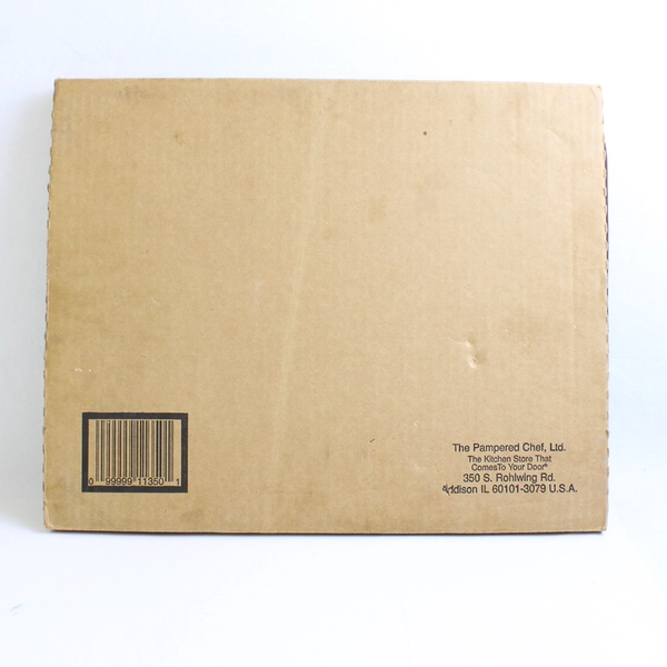 Pampered Chef Family Heritage Collection 12" x 15" Rectangle Baking Stone #1350