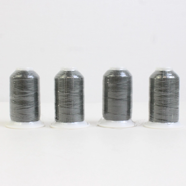 Lot of 4 Gutermann Sewing Thread Miniking Spools 1000m Grey 115 New