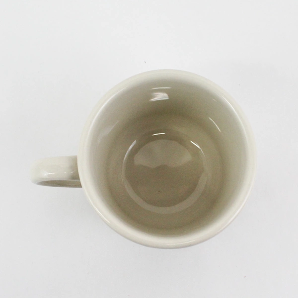 Longaberger Pottery Woven Traditions Blue Coffee Mug Cup 12 oz