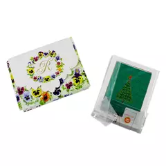 Lot of 5 Christmas Cards & 5 Initial 'R' Cards w/ Envelopes - New