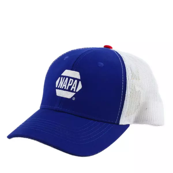 Napa Blue Adjustable Baseball Cap Hat Made in USA Pre-Owned Excellent
