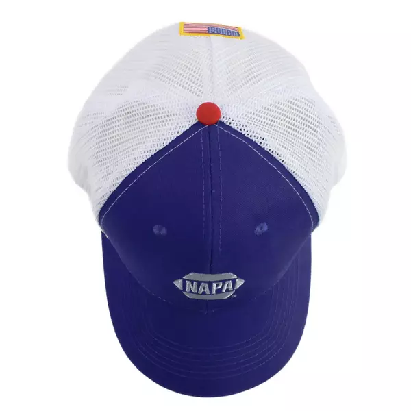 Napa Blue Adjustable Baseball Cap Hat Made in USA Pre-Owned Excellent