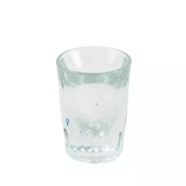 Heavy Clear Glass Shot Glass 3in High Thick-Walled Liquor Tasting