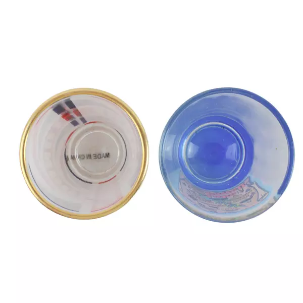 Lot of 2 Souvenir Shot Glasses London Bridge & Lake Havasu/Lake Powell AZ