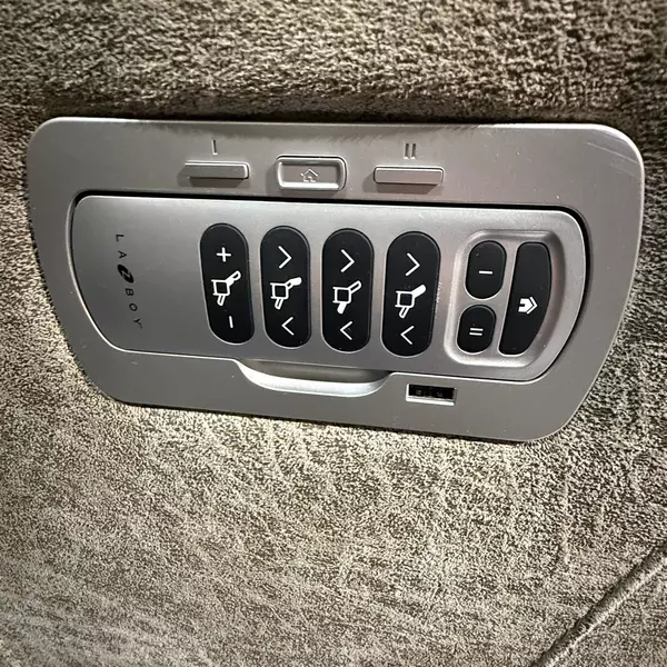 La-Z-Boy Trouper Mink Swivel Power Recliner Suede Taupe Beige