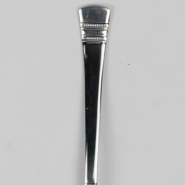 Lot Of 7 International Silver Kensington (Stainless) Flatware Soup Spoons 7.75"