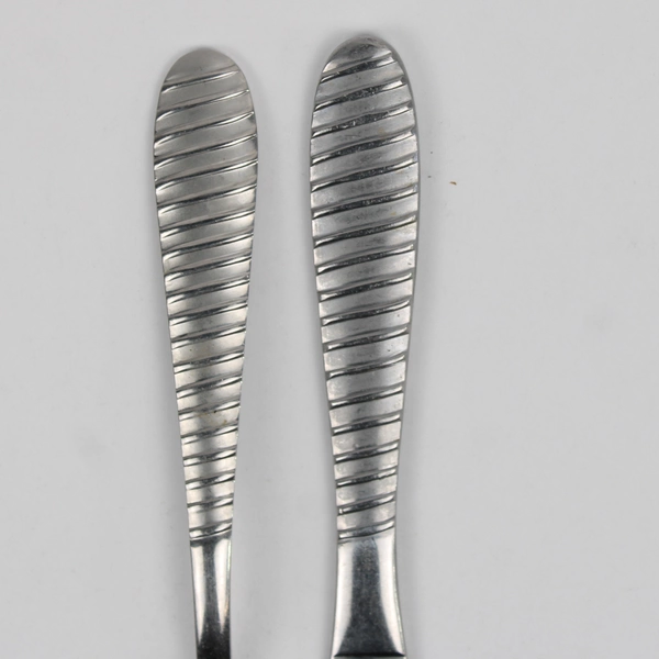 Lot of 3 Cambridge Silver CBS32 2 Oval Soup Spoon 1 Dinner Knife 18/8 Stainless 