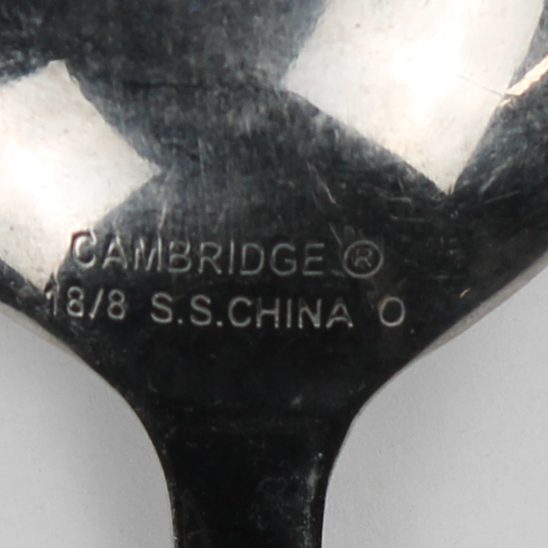 Lot of 3 Cambridge Silver CBS32 2 Oval Soup Spoon 1 Dinner Knife 18/8 Stainless 