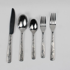 5-Piece Place Setting Cambridge Silver CBS224 Pattern Stainless Steel Rare