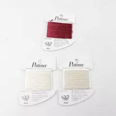 Lot of 3 Patina Thread, Rainbow Gallery Needlepoint 15 Yards ea., New 