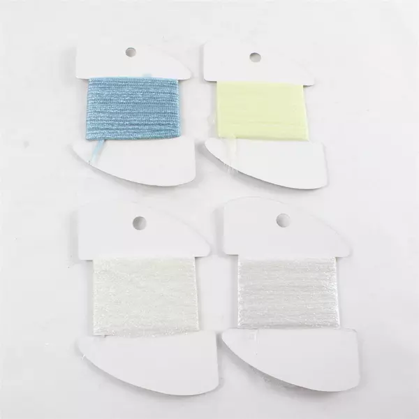 Lot of 4 Cards Frosty Rays and Water N' Ice Yarn, New Rainbow Gallery