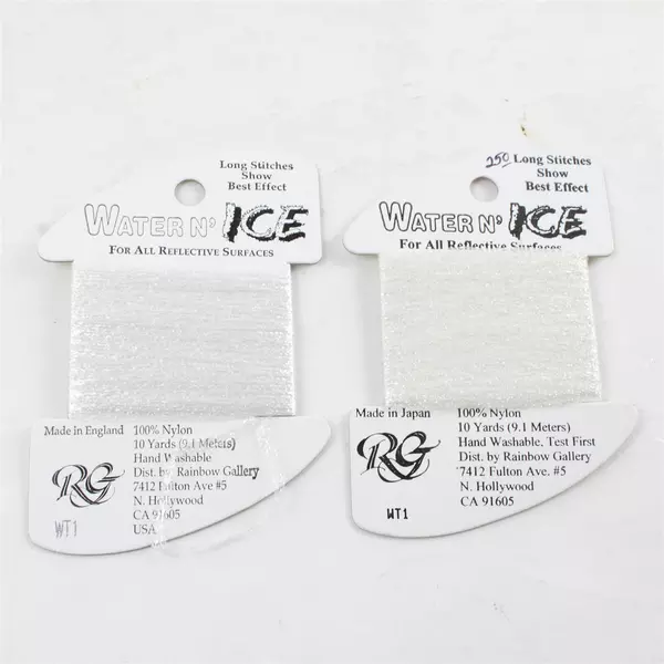 Lot of 4 Cards Frosty Rays and Water N' Ice Yarn, New Rainbow Gallery