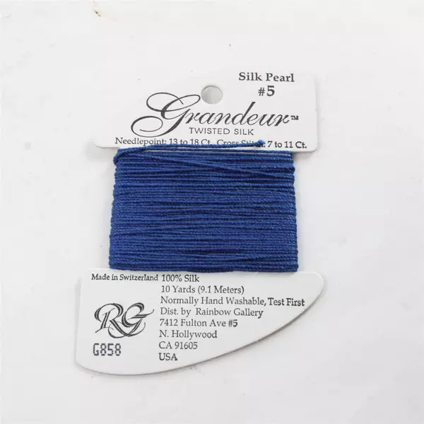 Lot of 2 Grandeur Twisted Silk Pearl #5 On Cards, New 