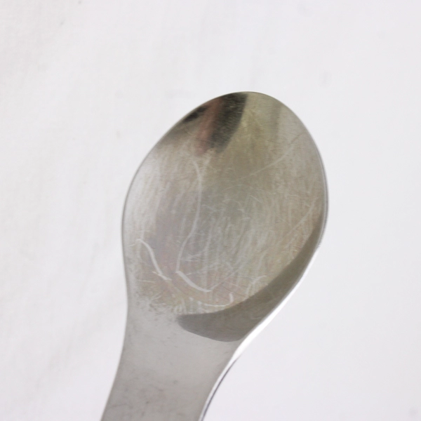 Lot of 6 Mikasa Profile Pattern Oval Bowl Soup Spoons 18/8 Stainless 8.25"