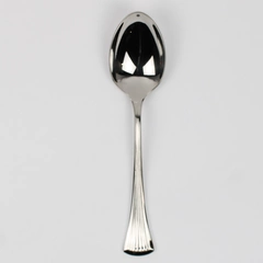 International Silver Creation II 18/8 Stainless Oval Shaped Soup Spoon New 