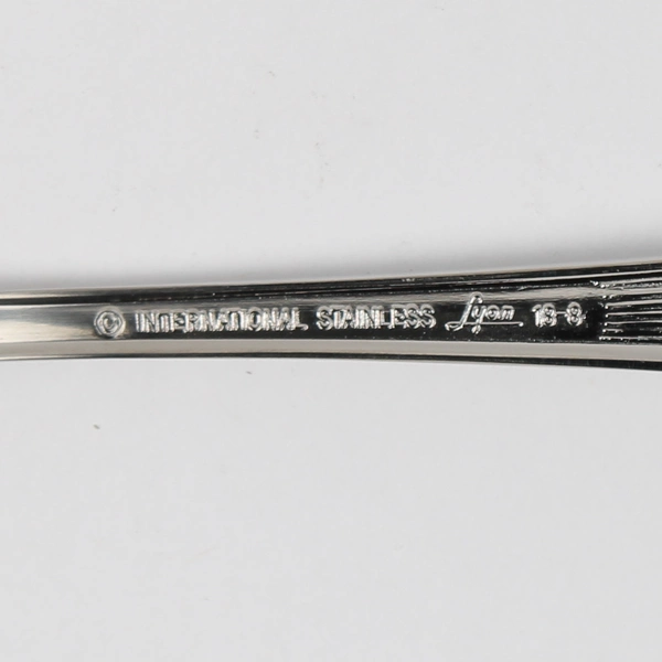 International Silver Creation II 18/8 Stainless Oval Shaped Soup Spoon New 