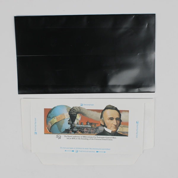 1989 Montgomery Blair US Postmaster General 1861-64 39¢ Aerogramme Unused