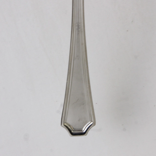 Lot of 2 Tatum Frost by Mikasa Serving Fork Spoon Stainless Steel Frost Center