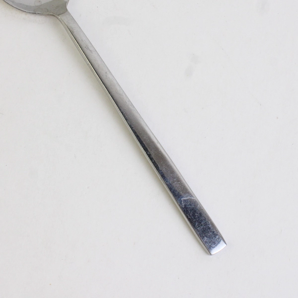 West Elm Stainless Steel Serving Spoon Flatware 8" Long