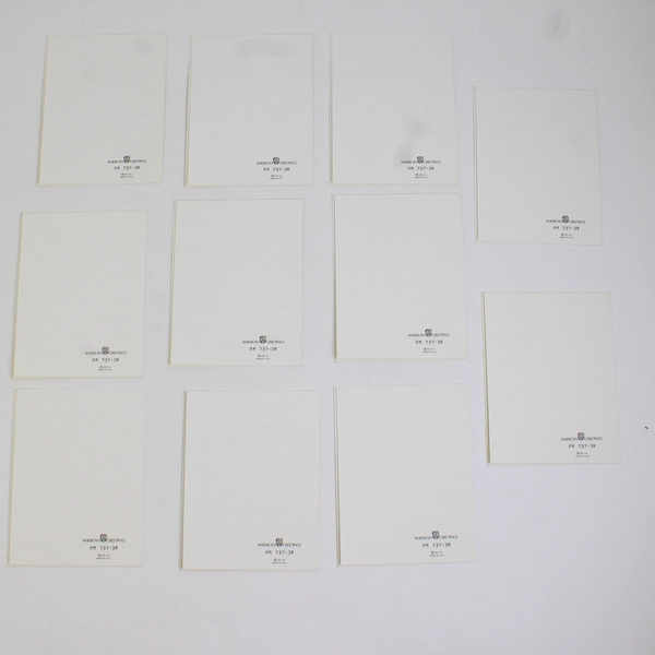 Set of 11 Vintage American Greetings Birthday Invitation Cards