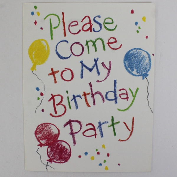 Set of 11 Vintage American Greetings Birthday Invitation Cards