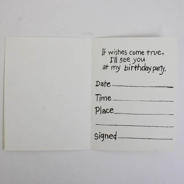 Set of 11 Vintage American Greetings Birthday Invitation Cards