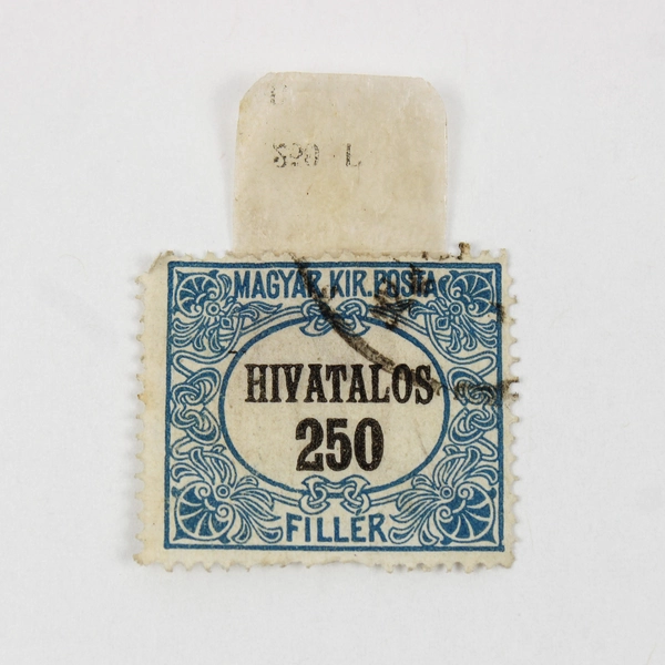 Lot Of 3 Hungary Magyar Kir Posta Hivatalos Overprint Stamps Used 1920s 