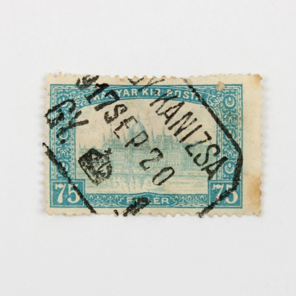 Lot Of 4 Hungary Magyar Kir Posta Parliament 50/60/75/80 Filler Stamps Used 