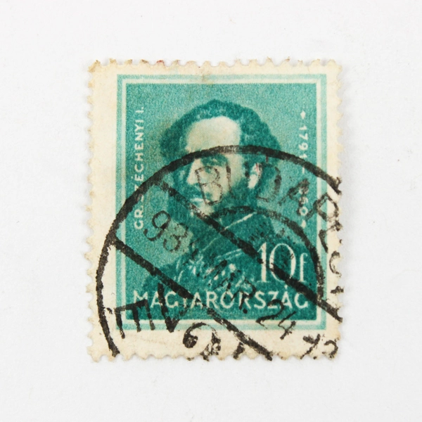 Lot Of 2 Hungary Magyarorszag Famous Hungarian Stamps 1930s Postmarked Used 