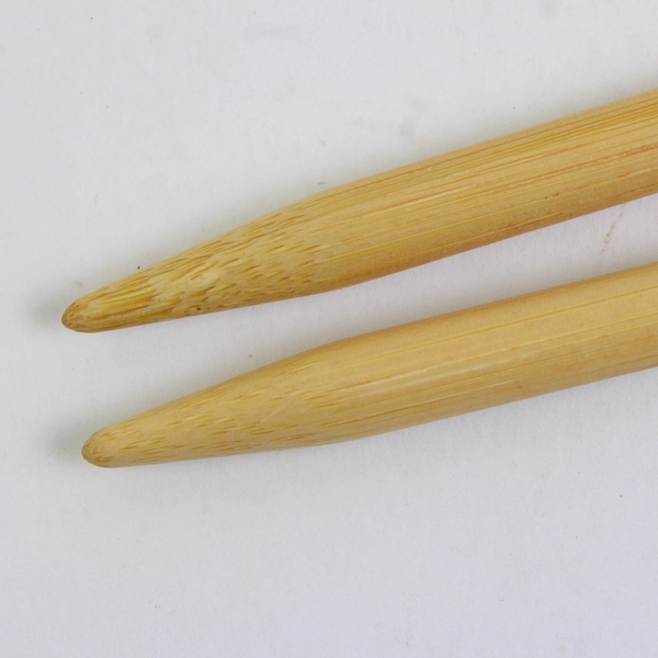 Pair of Clover Wooden Knitting Needles Takumi 11 8.0mm