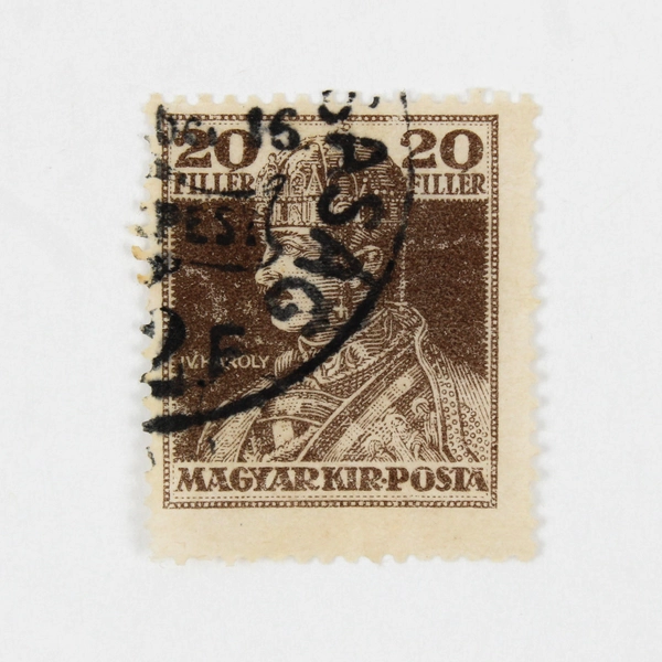 Lot Of 3 Hungary Magyar Kir Posta 10/20 Filler Stamps WWI Era Postmarked Used 