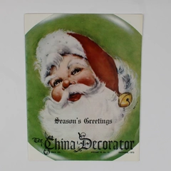 Vintage The China Decorator Magazine December 1973 Christmas Issue Vol 18 #12
