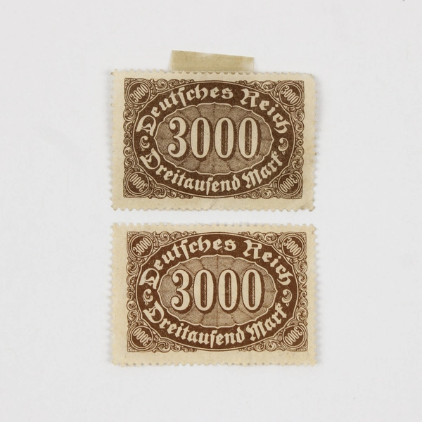 Lot Of 7 Germany Deutsches Reich 500/1000/3000/100000 Mark Stamps 1920s Used