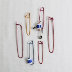 Lot of 6 Boye Stainless Steel Pins for Sewing Crafting Jewelry Tool  