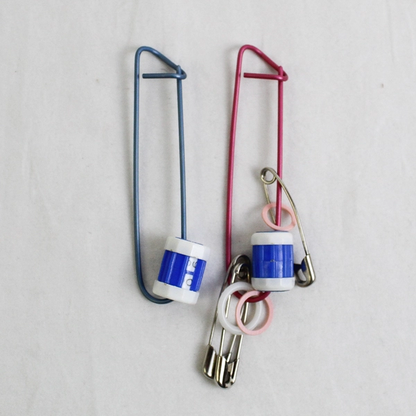 Lot of 6 Boye Stainless Steel Pins for Sewing Crafting Jewelry Tool  