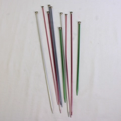 Lot 5 Sets VTG Boye Single Point Knitting Needles Sizes 2 4 8