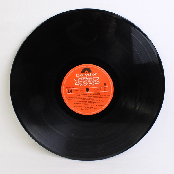 Eric Burdon & The Animals Historia De La Musica Rock LP 1982