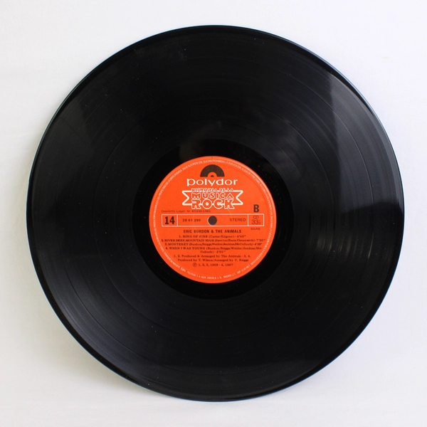 Eric Burdon & The Animals Historia De La Musica Rock LP 1982