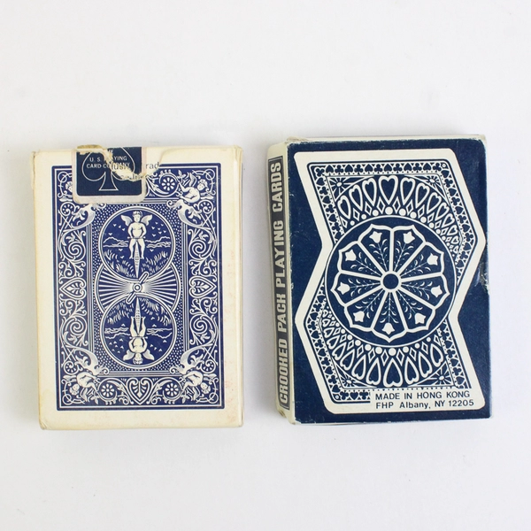 Lot Of 2 Bicycle Pinochle Playing Cards & The Crooked Pack (Opened, Complete)