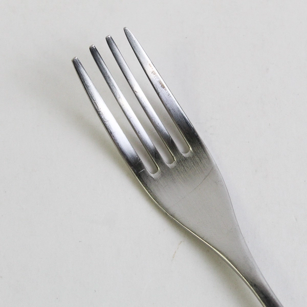 Lot of 3 IKEA Rare Unknown Pattern Stainless Steel Salad Forks 7" (221 85) Good