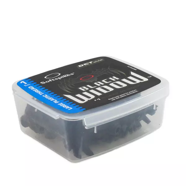 2 Boxes Black Widow Golf Soft Spikes Cleats 30 Total 