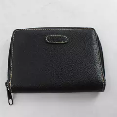 Rosetti Women's Black Zipper Wallet Compact Credit Card Coin Purse