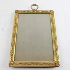 Gold Trimmed 5x7 Picture Frame Desk/Tabletop Classic Gold Finish