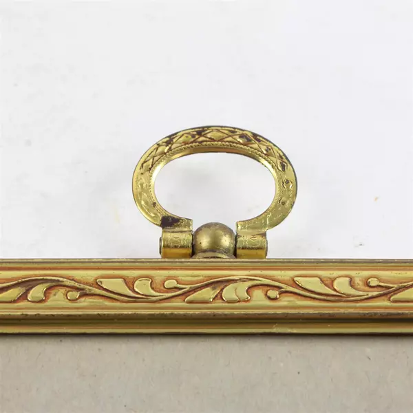 Gold Trimmed 5x7 Picture Frame Desk/Tabletop Classic Gold Finish