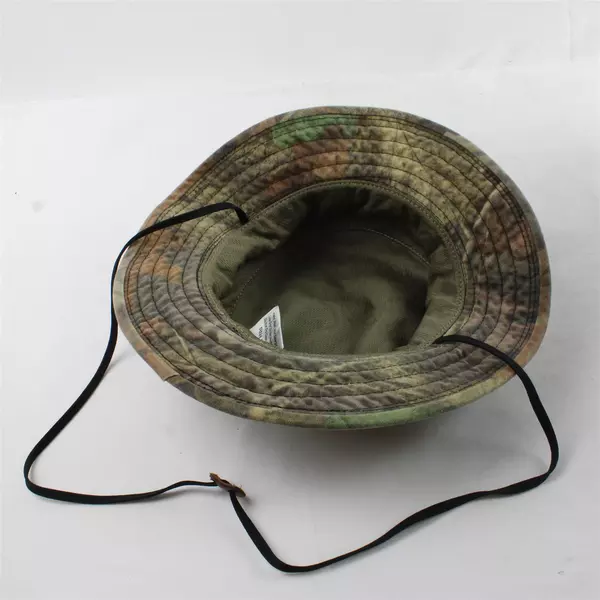 Cabela's Camo Bucket Hat w/ Chin Strap Medium Hunting Outdoor