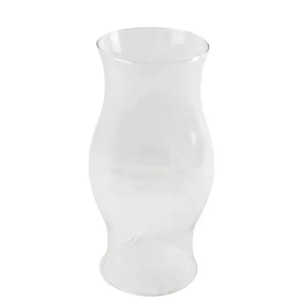 Clear Glass Hurricane Lamp Dome 11.5" H x 5.25" Diameter Replacement