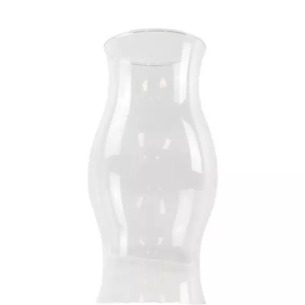 Clear Glass Hurricane Lamp Dome 11.5" H x 5.25" Diameter Replacement