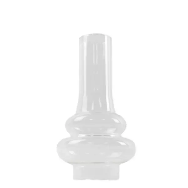 Clear Glass Hurricane Lamp Chimney 8in Tapered Replacement